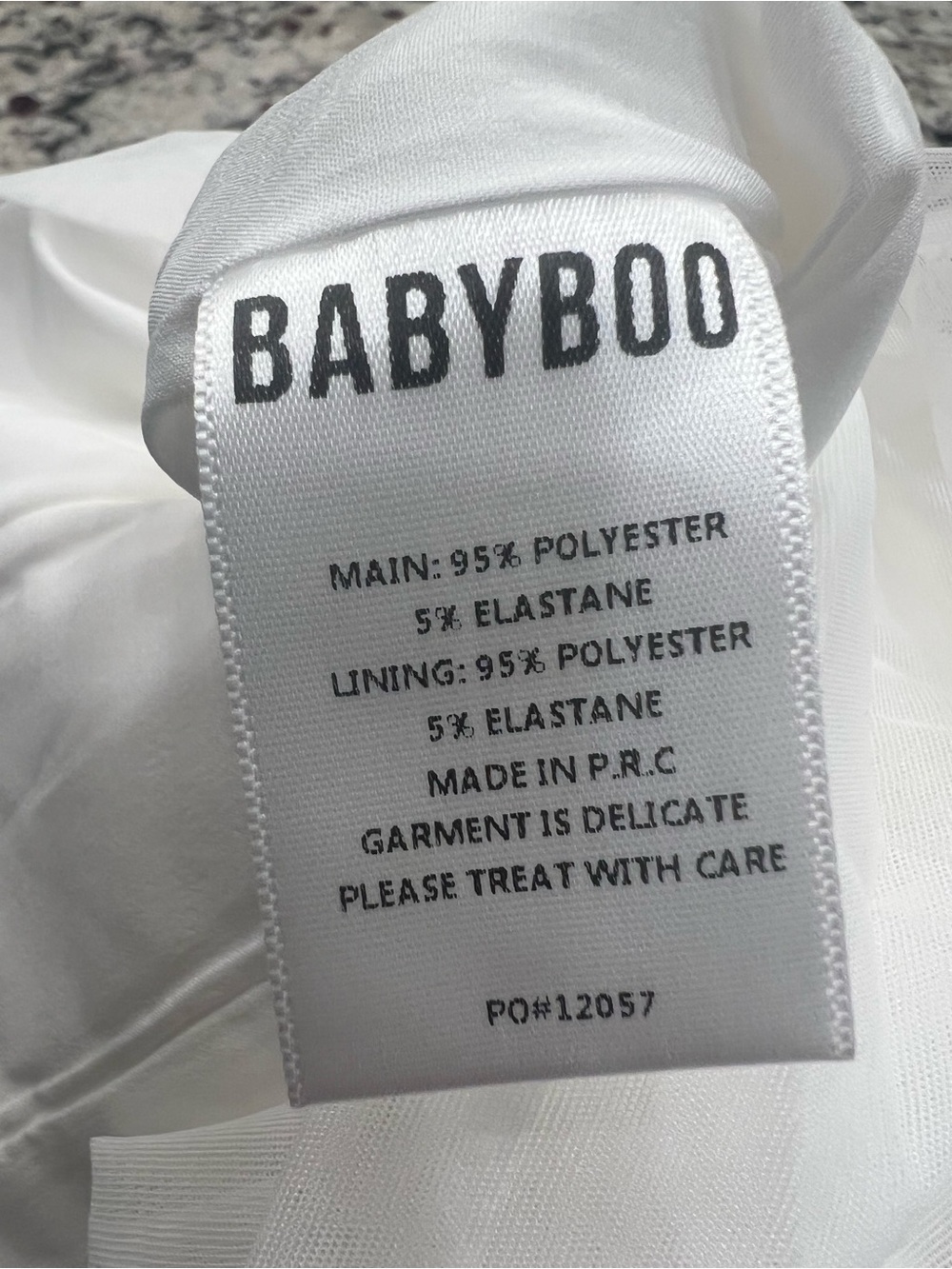 BABYBOO White Solid Knit Square Neck Bodycon Maxi Zip Dress XS - Picture 10 of 11